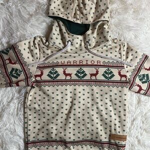 WARRIOR HOLIDAY HOODY - SIZE YOUTH, See images for measurements